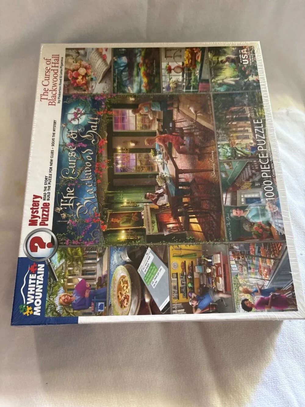 The Curse Of Blackwood Hall Mystery Jigsaw Puzzle 1000 Pieces By White Mountain